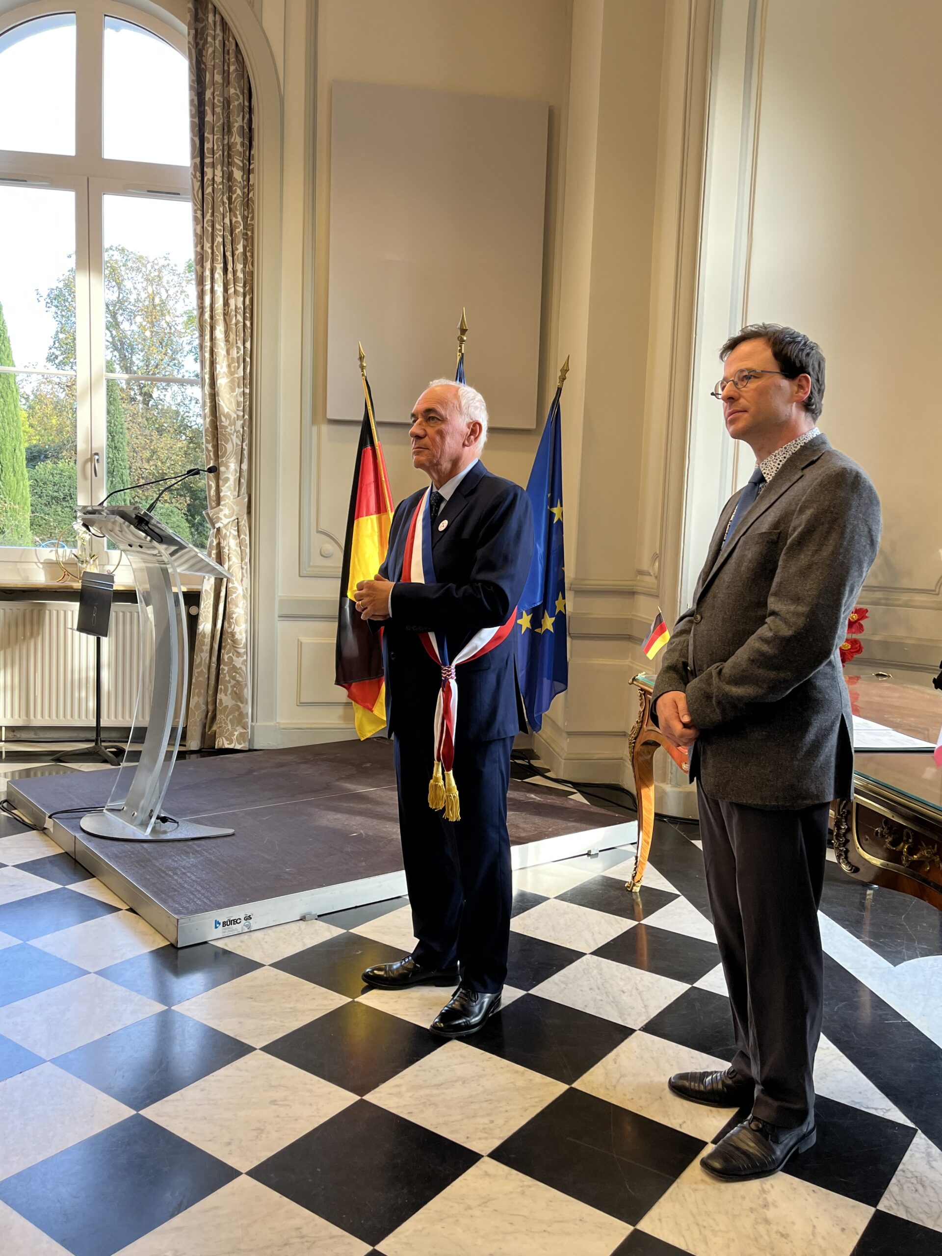 Cérémonie de jumelage