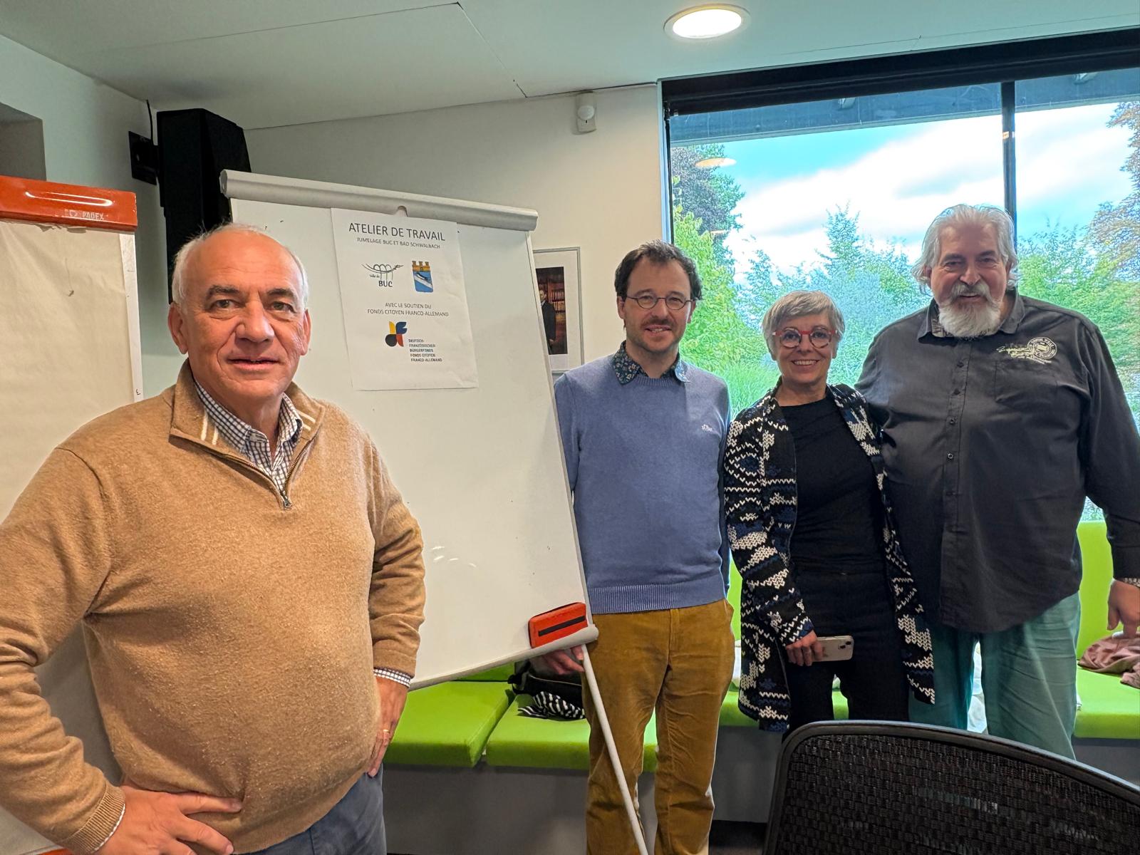 La feuille de route du jumelage entre Buc et Bad Schwalbach